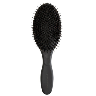 EXPERT CARE OVAL Boar & Nylon Bristles Black