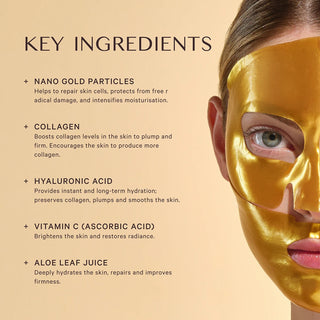 Hydra-Lift Gold Face Mask (Pack of 5)