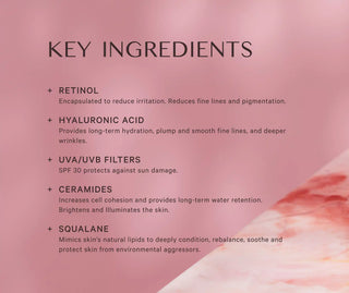 HYDRATE & NOURISH Hyaluronic & Retinol Day Moisturiser SPF30