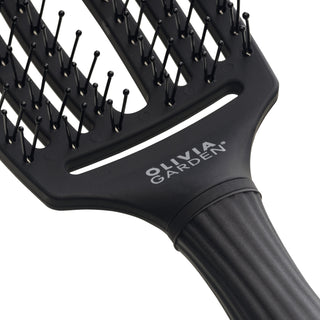 Fingerbrush Care Iconic Double Bristles Black M