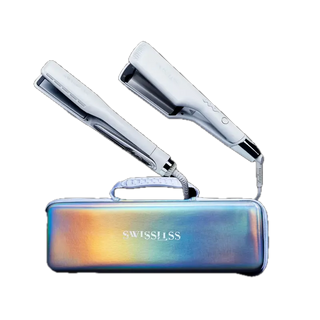 Coffret Cosmic White : lisseur-sécheur 2-en-1