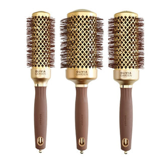EXPERT BLOWOUT SHINE Wavy Bristles Gold&Brown